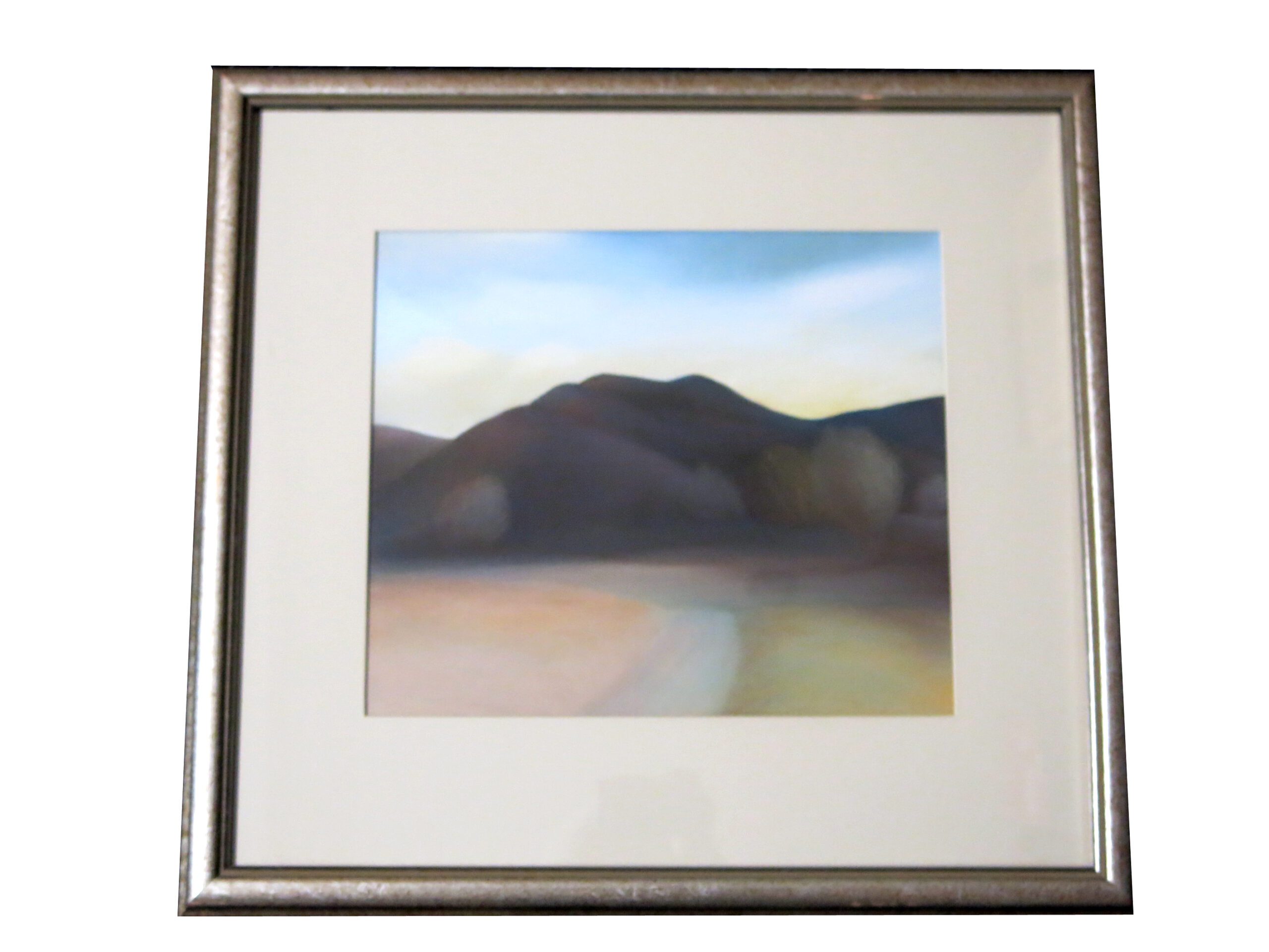 Ann Huston "Evening Shadow" Pastel on Sandpaper Taos Estate Sales