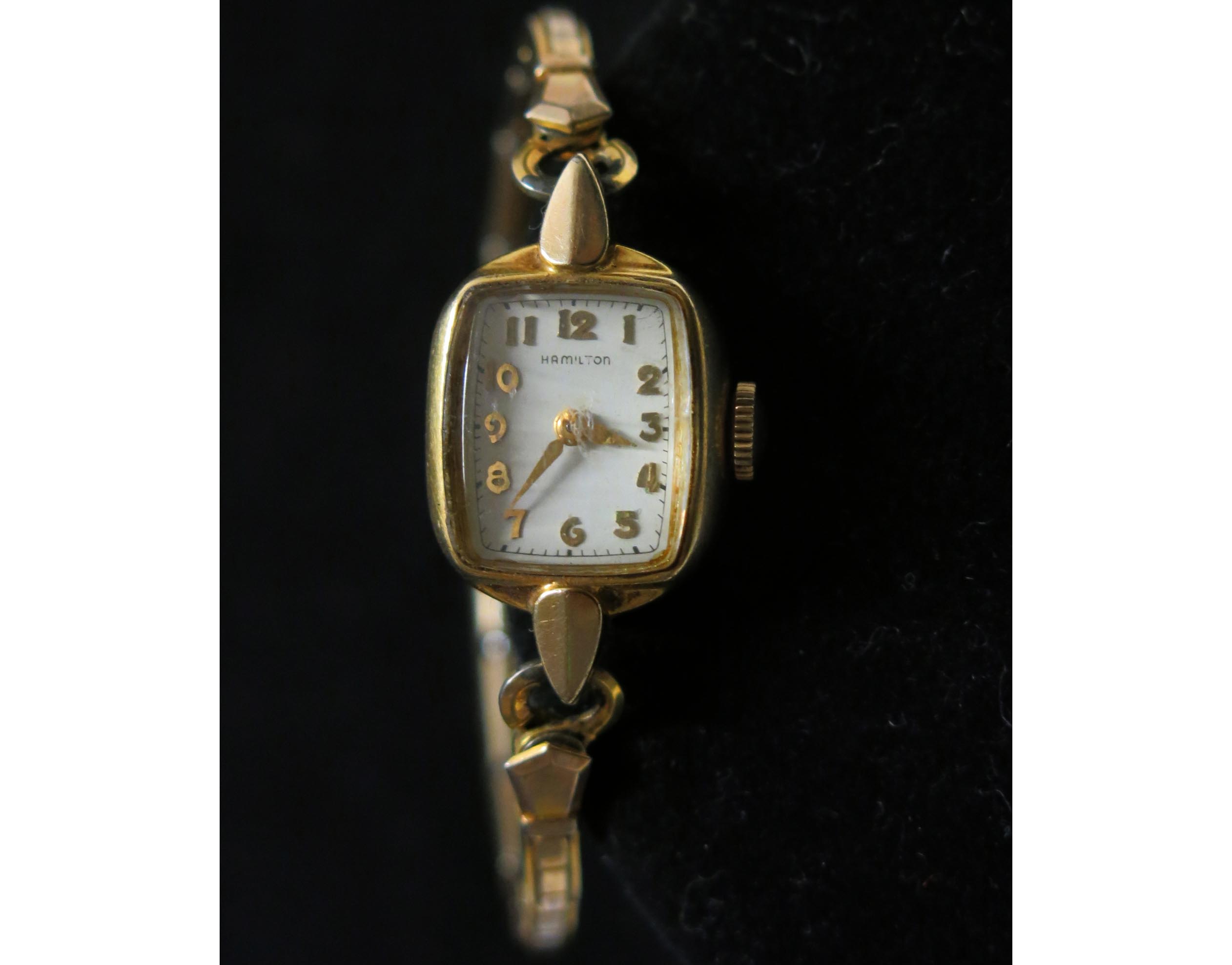 1955 Lady Hamilton 757 22 Jewel Wrist Watch